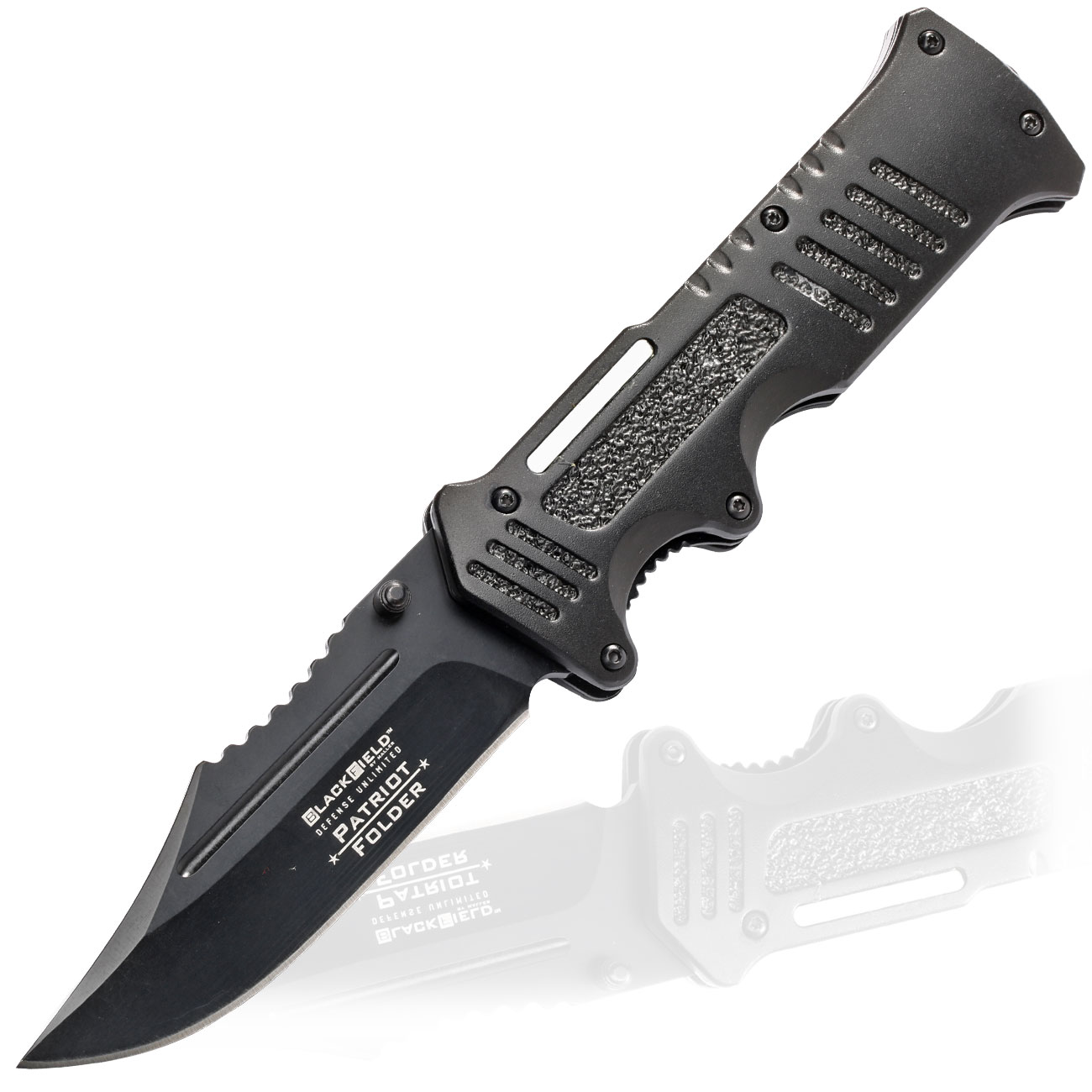 BlackField Einhandmesser Patriot Folder schwarz