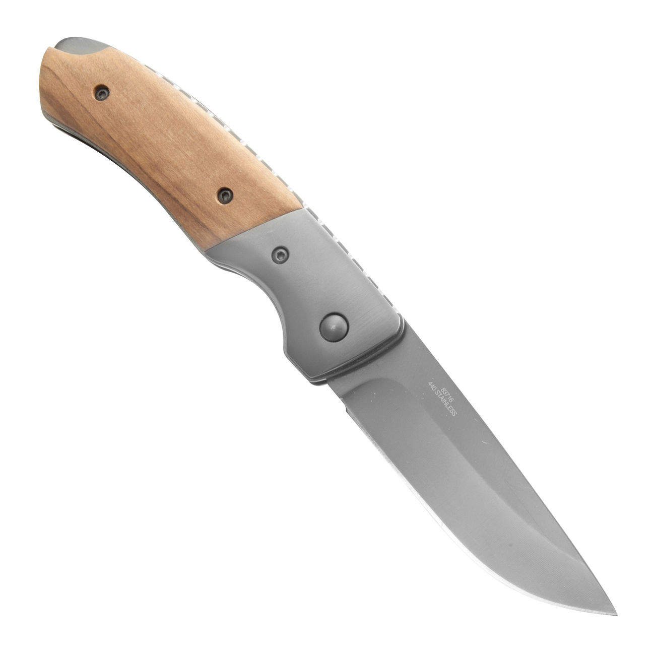 Haller e.d.c. Klappmesser Titan mit Olivenholzgriff Bild 1