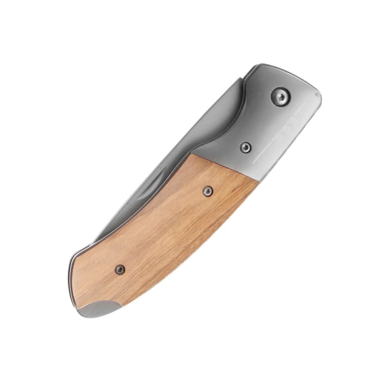 Haller e.d.c. Klappmesser Titan mit Olivenholzgriff Bild 1