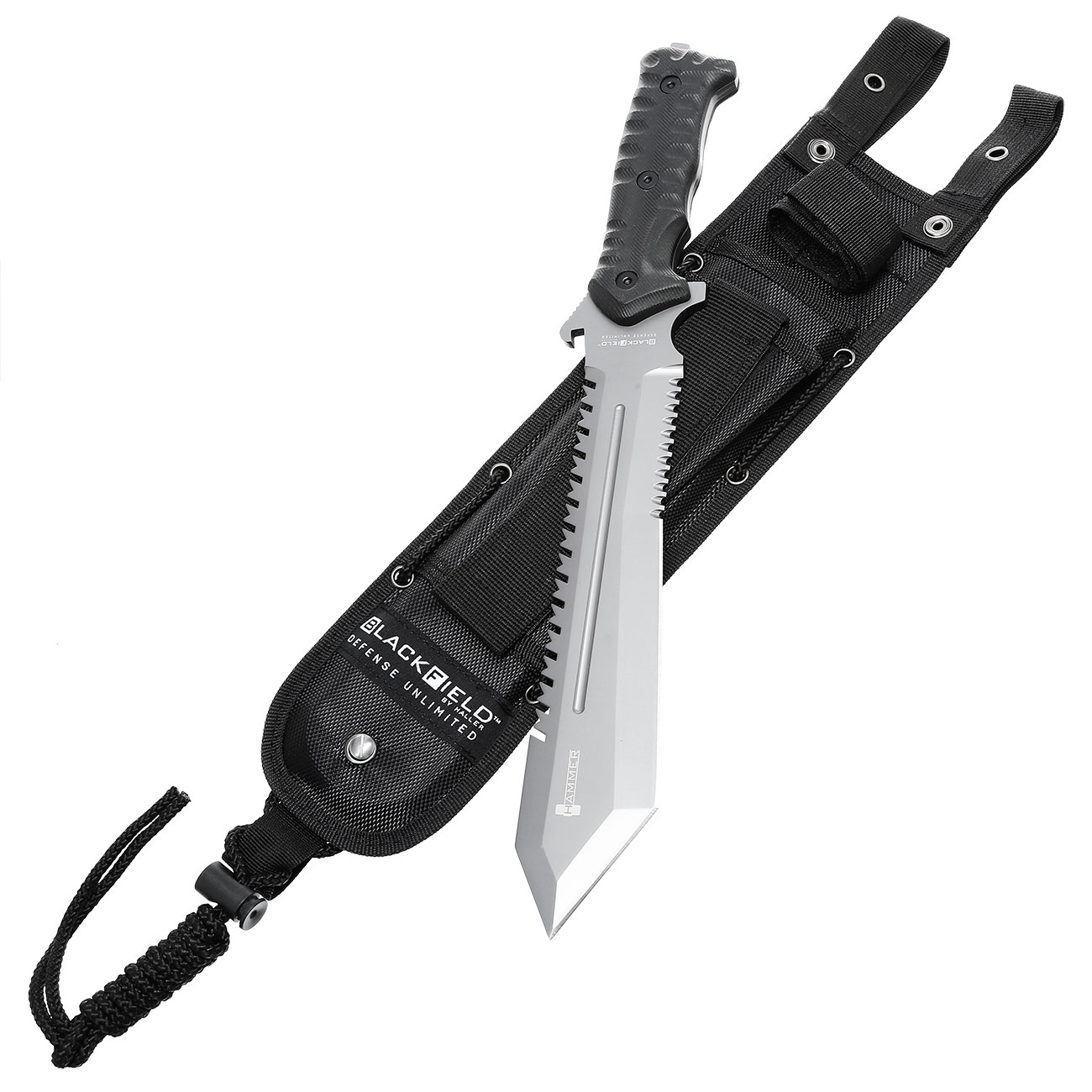 BlackField Machetenmesser Hammer mit Nylonscheide Bild 1