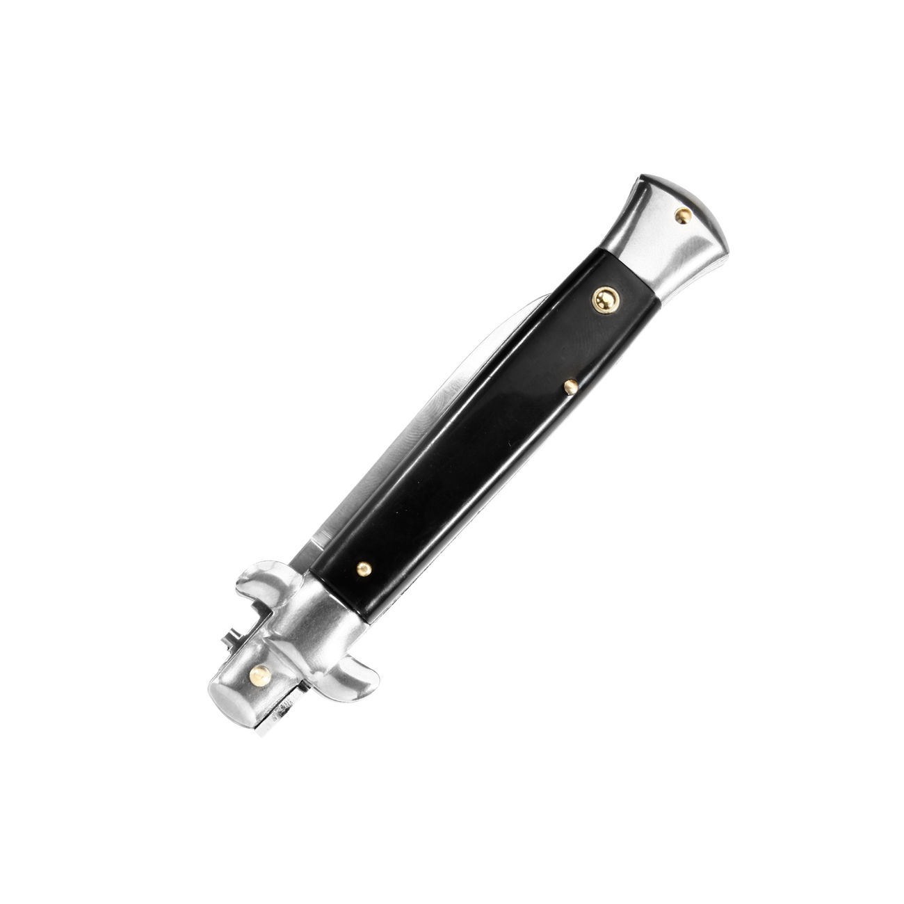 Haller Springmesser Stiletto Hornverschalung schwarz Bild 1