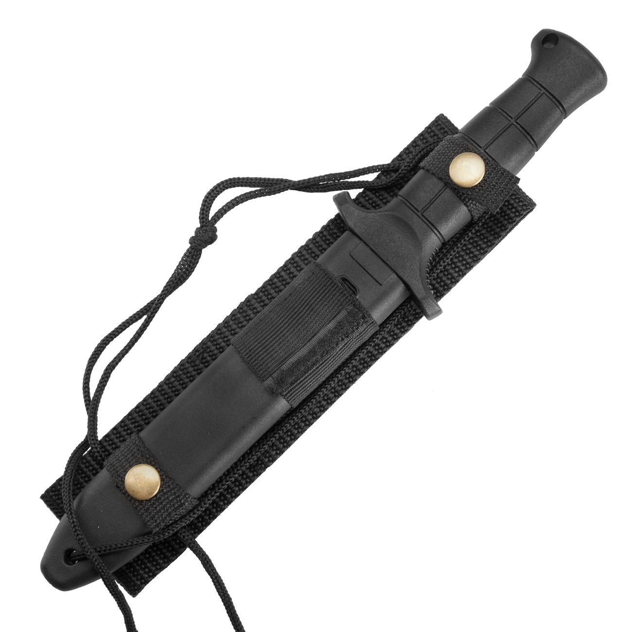 MFH Einsatzmesser mit Tantoklinge inkl. Scheide schwarz Bild 4