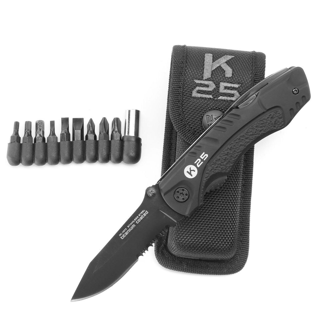 K25 Einhandmesser Multi Tactica mit Tools Bild 3