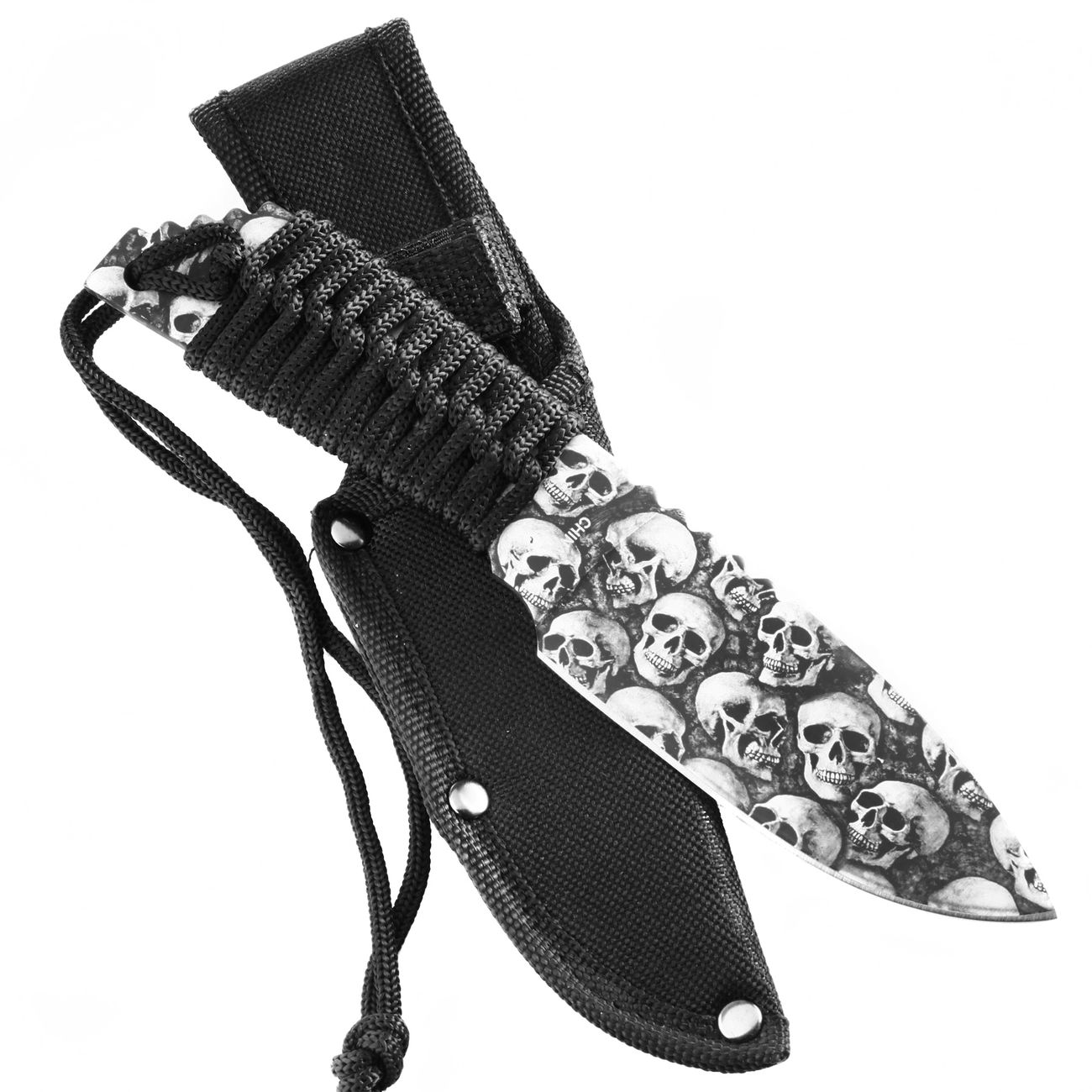 Biohazard Jagdmesser Zombie Totenkopf Bild 1