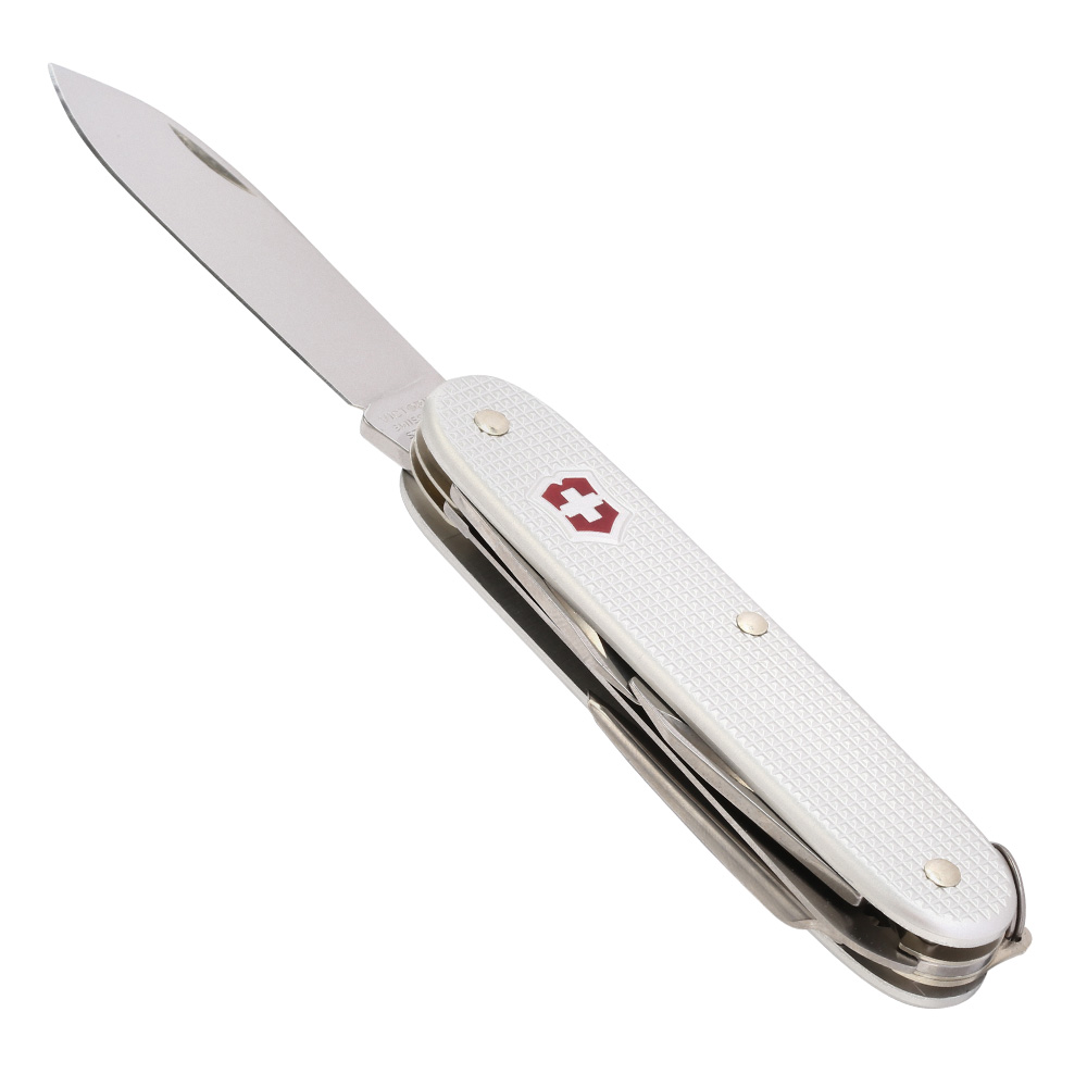 Victorinox Taschenmesser Farmer Alox Silber Bild 1