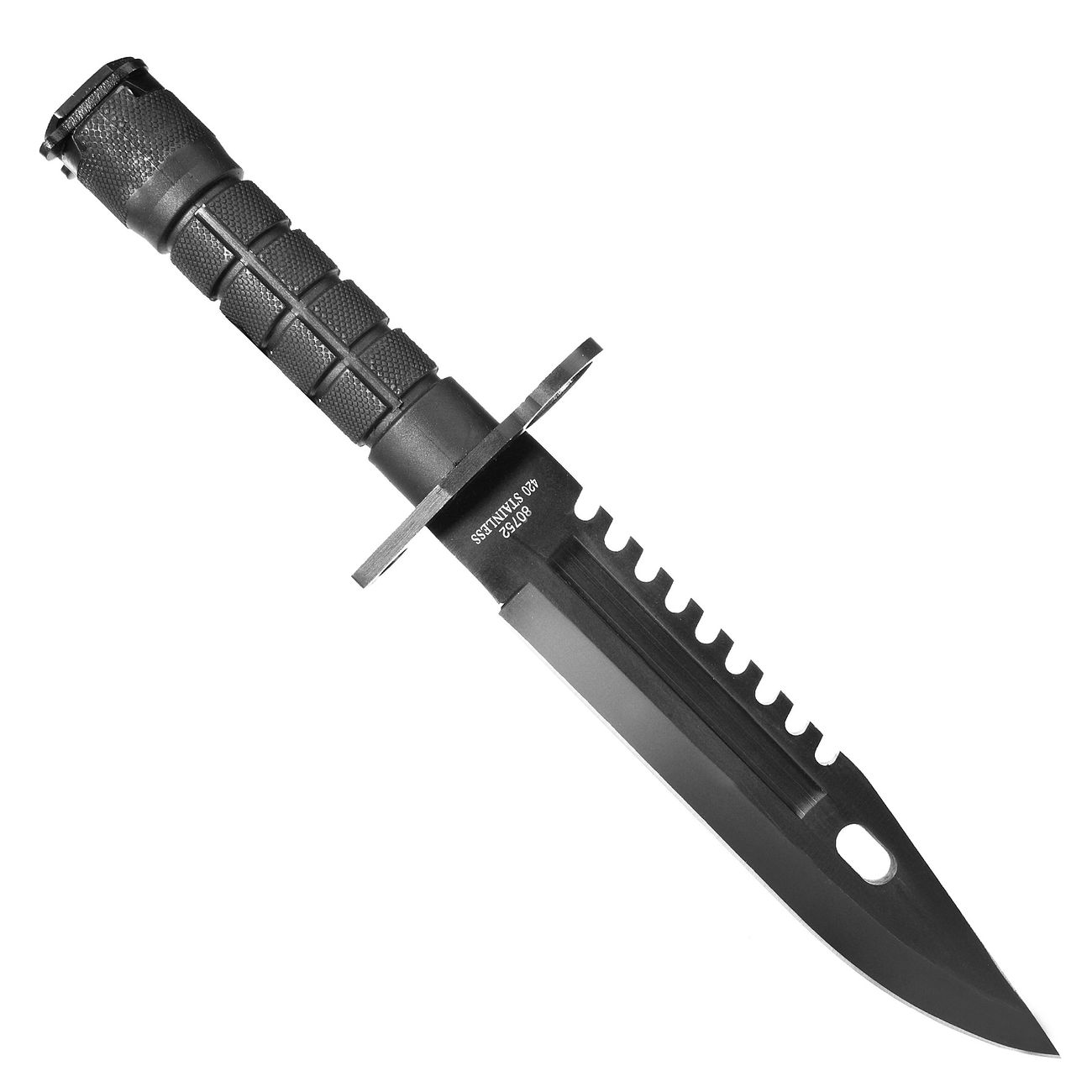 Haller Survivalmesser Combat Survivor schwarz Bild 1