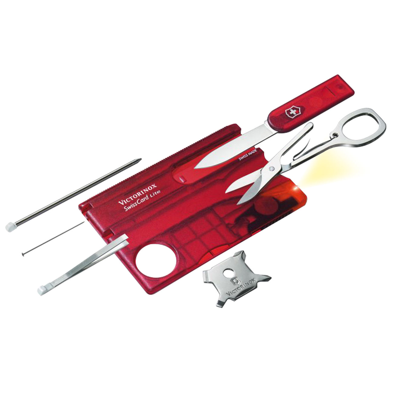 Victorinox SwissCard Lite Multitool rot Bild 1