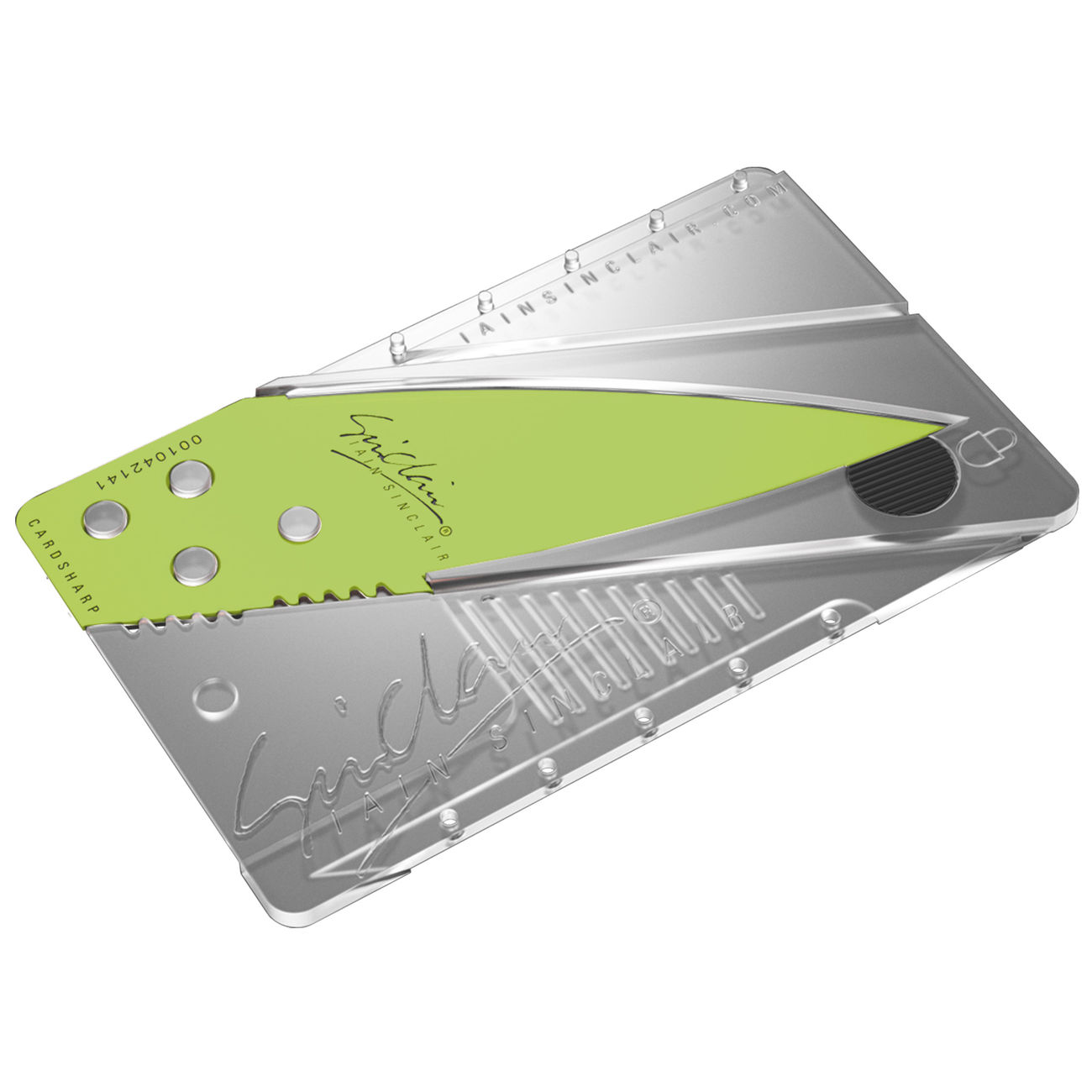 Sinclair Kartenmesser Card Sharp 2 Ice, Klinge grün Bild 1