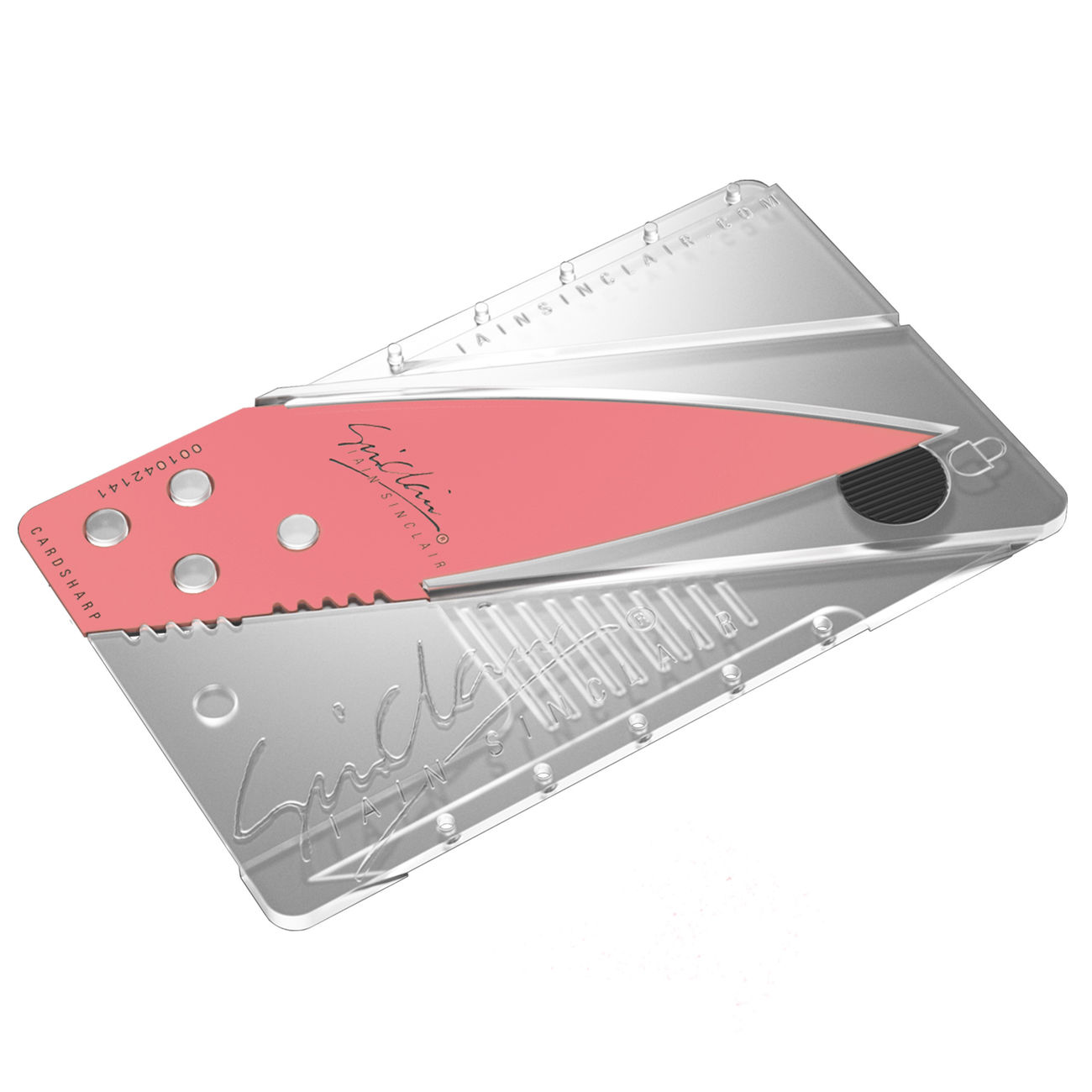 Sinclair Kartenmesser Card Sharp 2 Ice, Klinge pink Bild 1