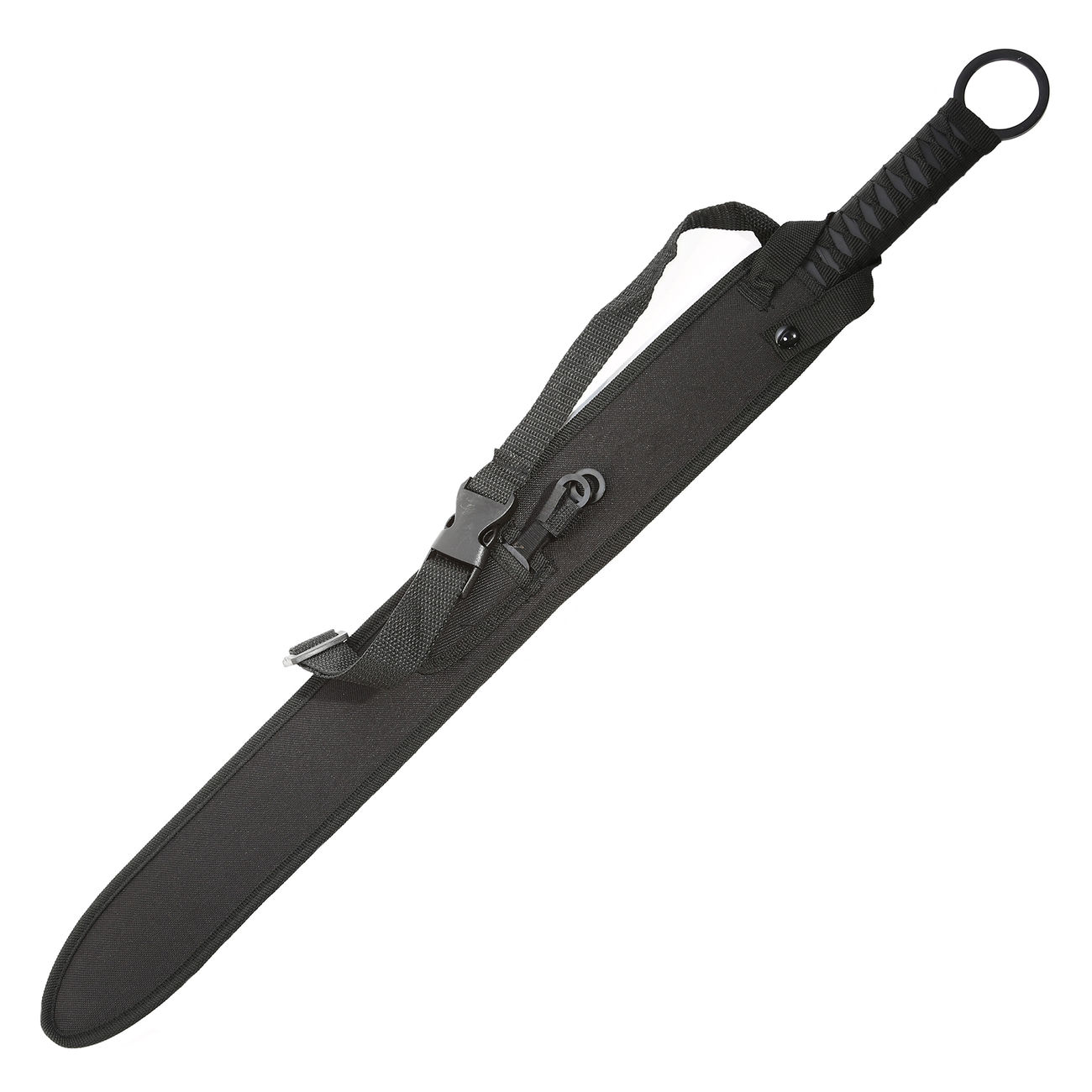 Heros Edge Ninja Schwert Set inkl. 2 Wurfmesser schwarz / grn Bild 1