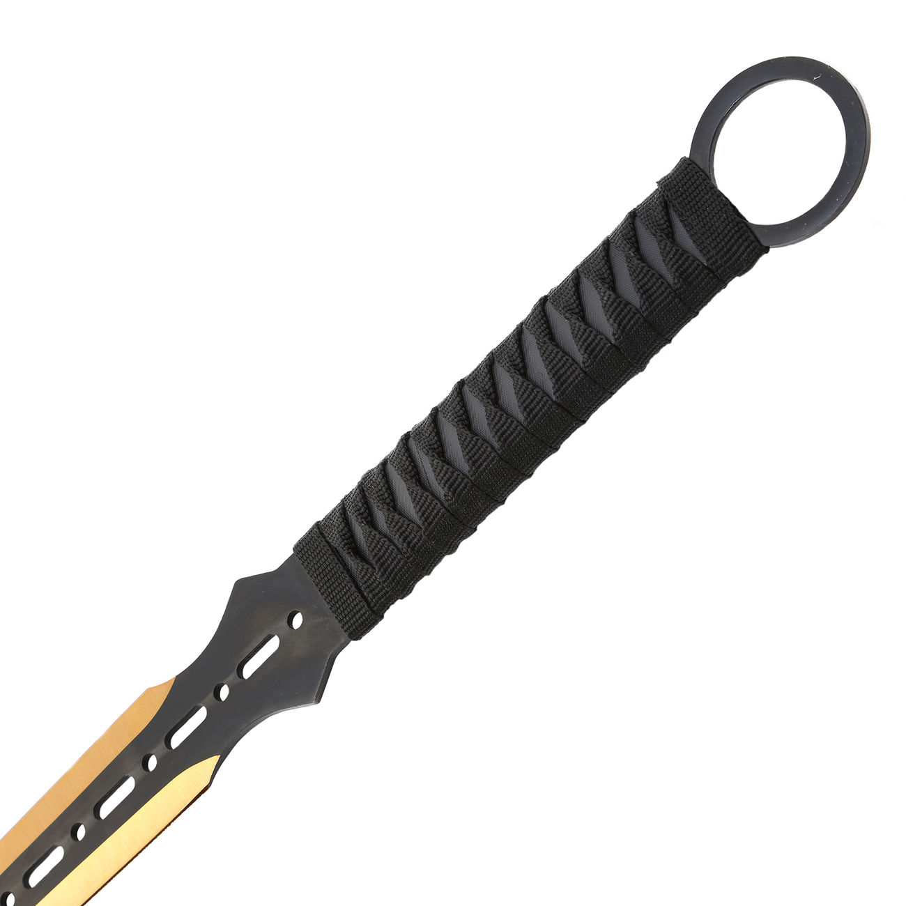 Heros Edge Ninja Schwert Set inkl. 2 Wurfmesser schwarz / gelb Bild 1