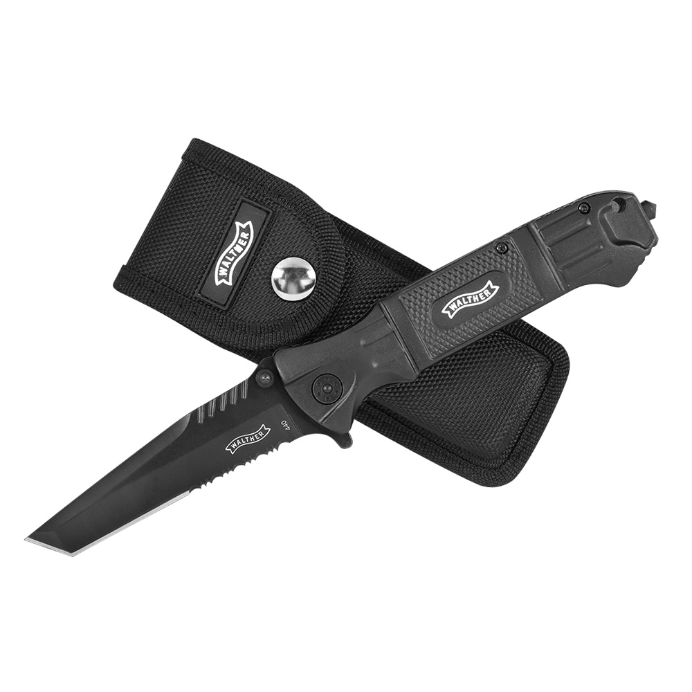 Walther BTTK Einhandmesser Black Tac Tanto Knife Bild 1