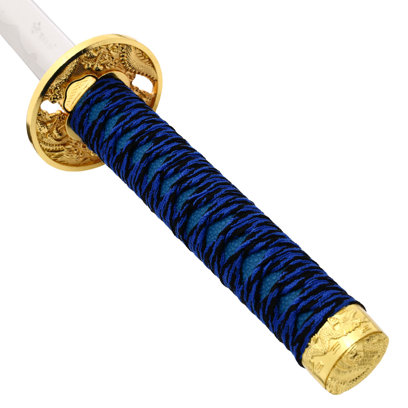 Tole 10 Imperial Schwertset Golden Dragon 3-teilig inkl. Stnder blau Bild 3