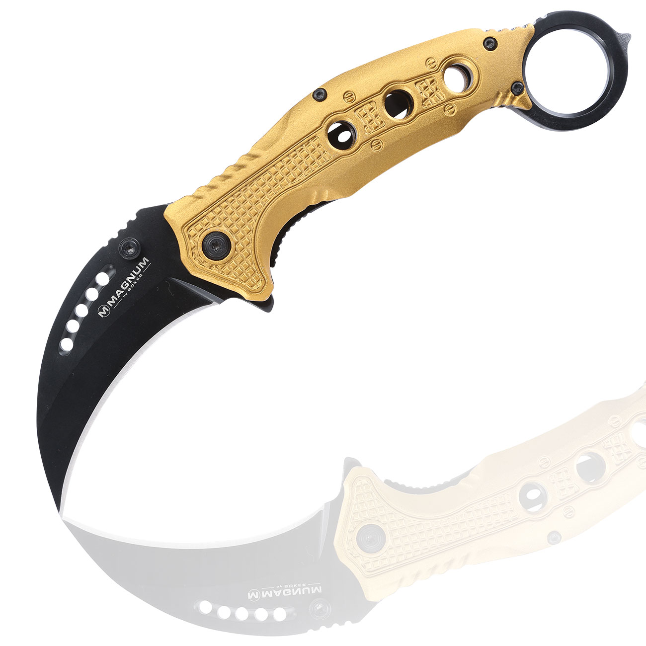 Magnum Karambit Einhandmesser Black Scorpion