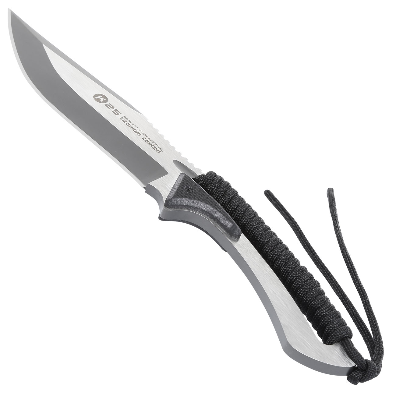 RUI K25 Messer Tactical Black Cord inkl. Nylonscheide Bild 3