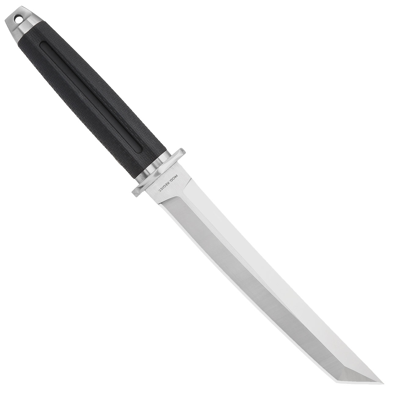 Tokisu Taktisches Messer Akechi Tantoklinge silber/schwarz inkl. Grtelscheide und Box Bild 1