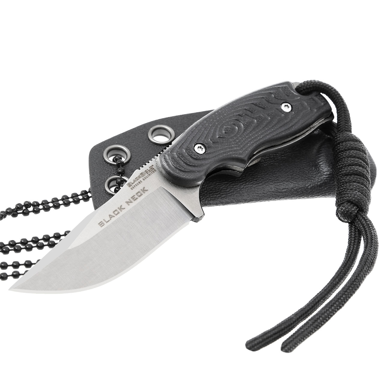 BlackField Neck Knife Black Neck inkl. Kydexscheide Bild 3