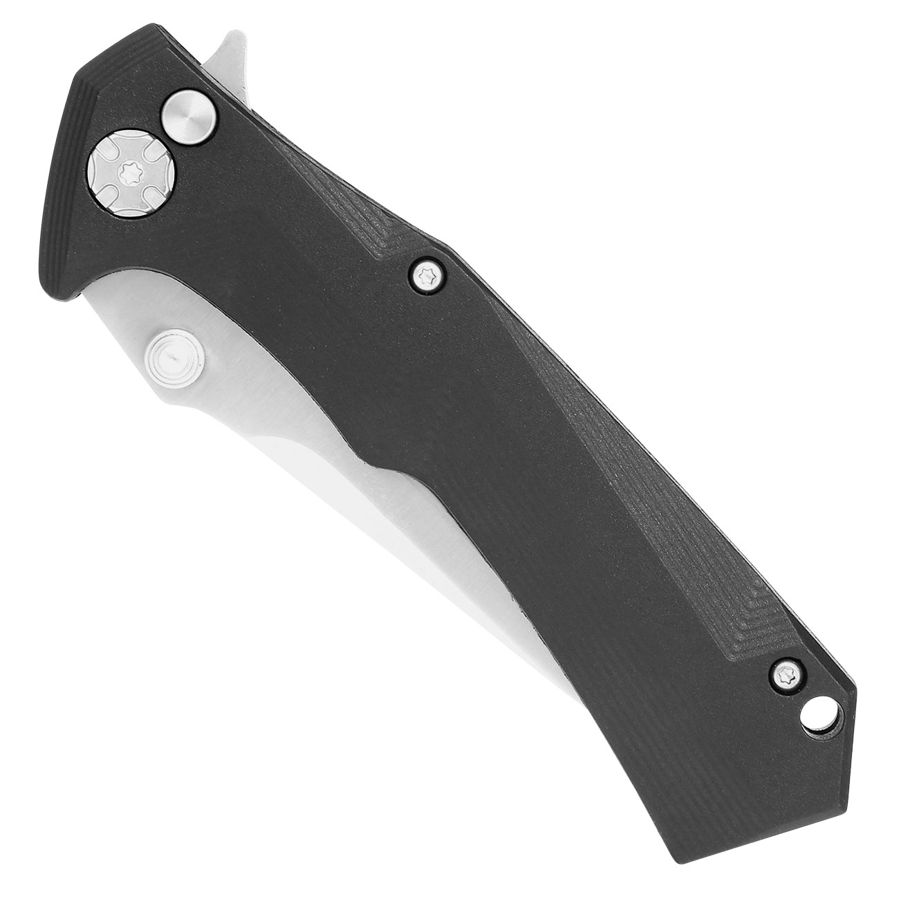 CRKT Einhandmesser Tighe Two Clip Point silber/schwarz inkl. Grtelclip Bild 4