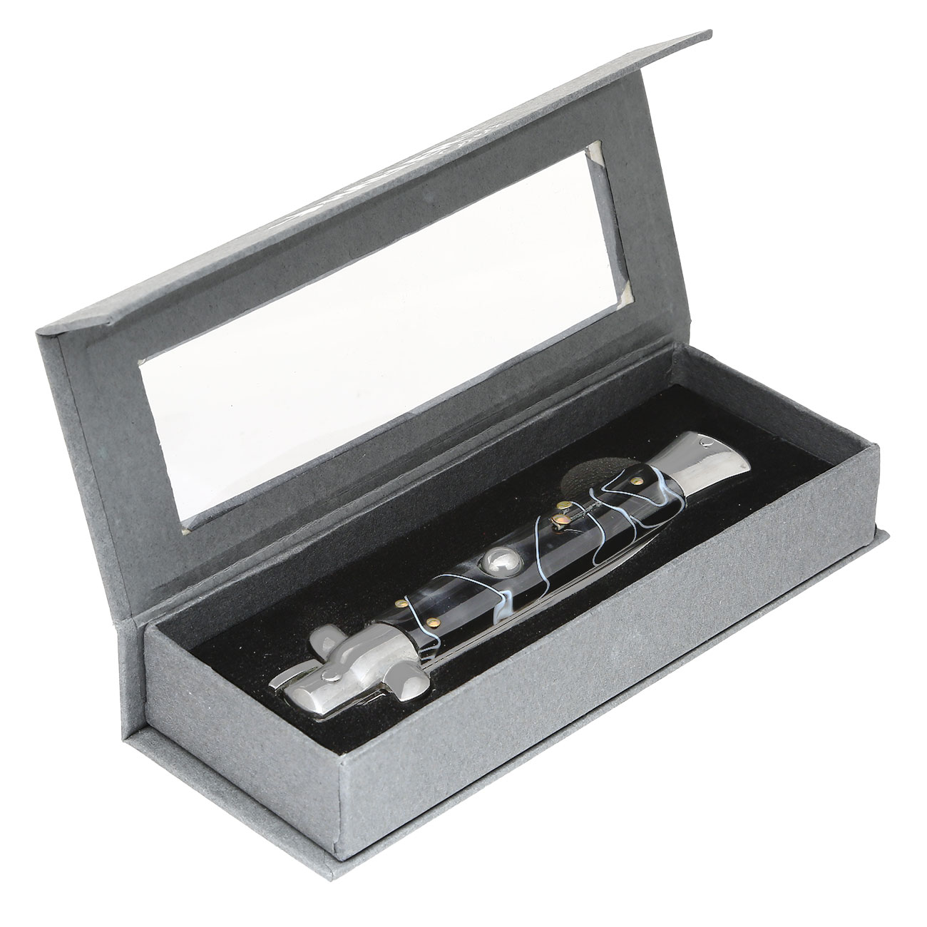 Haller Select Springmesser Sprogur II Stiletto schwarz/wei Bild 1