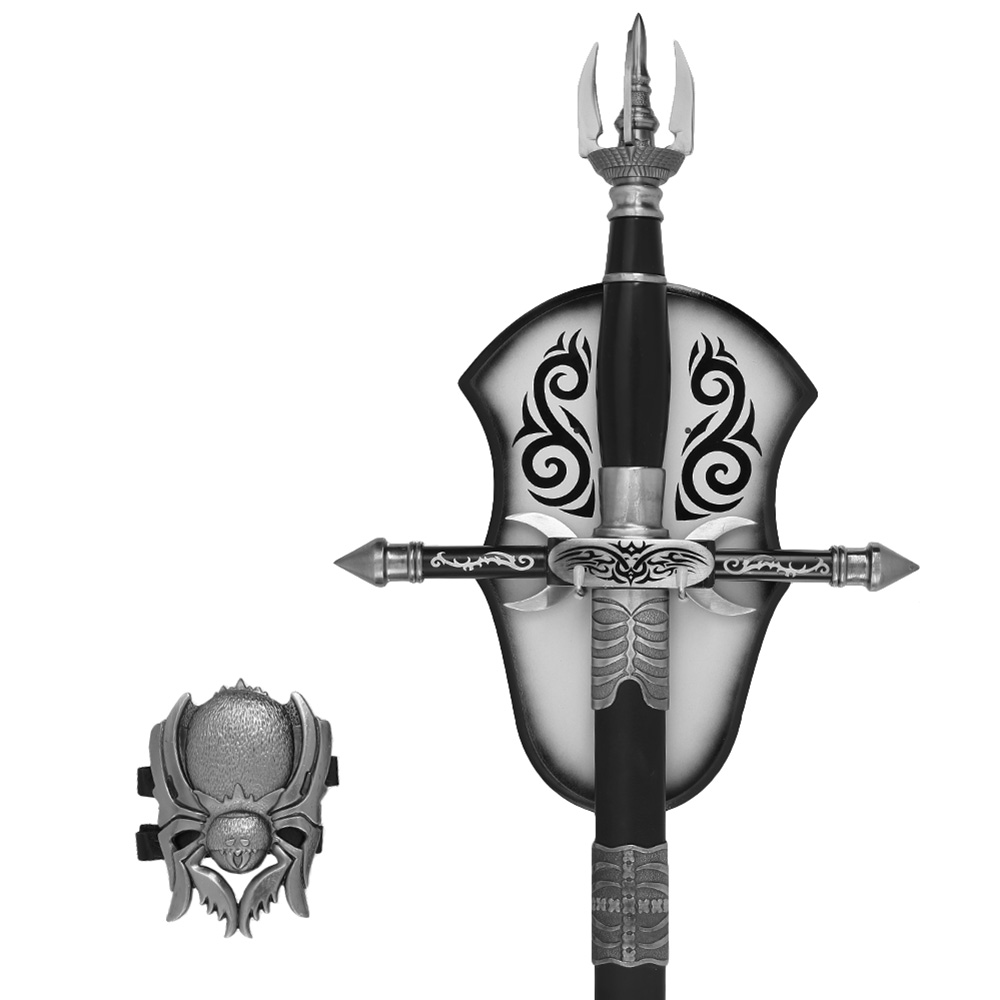 Fantasy Schwert Spinne inkl. Wandhalterung Bild 6