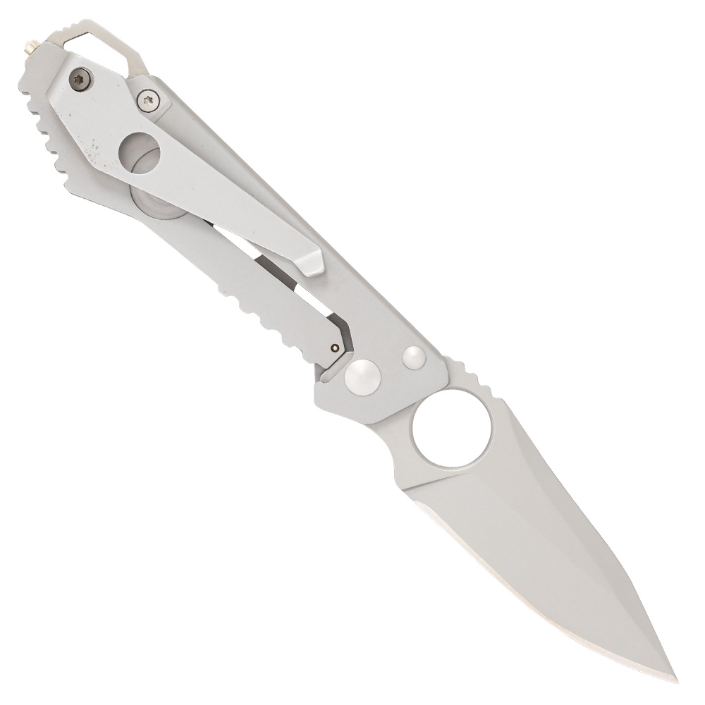 Herbertz Einhandmesser silver inkl. Grtelclip Bild 1