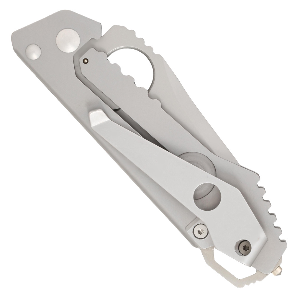 Herbertz Einhandmesser silver inkl. Grtelclip Bild 6