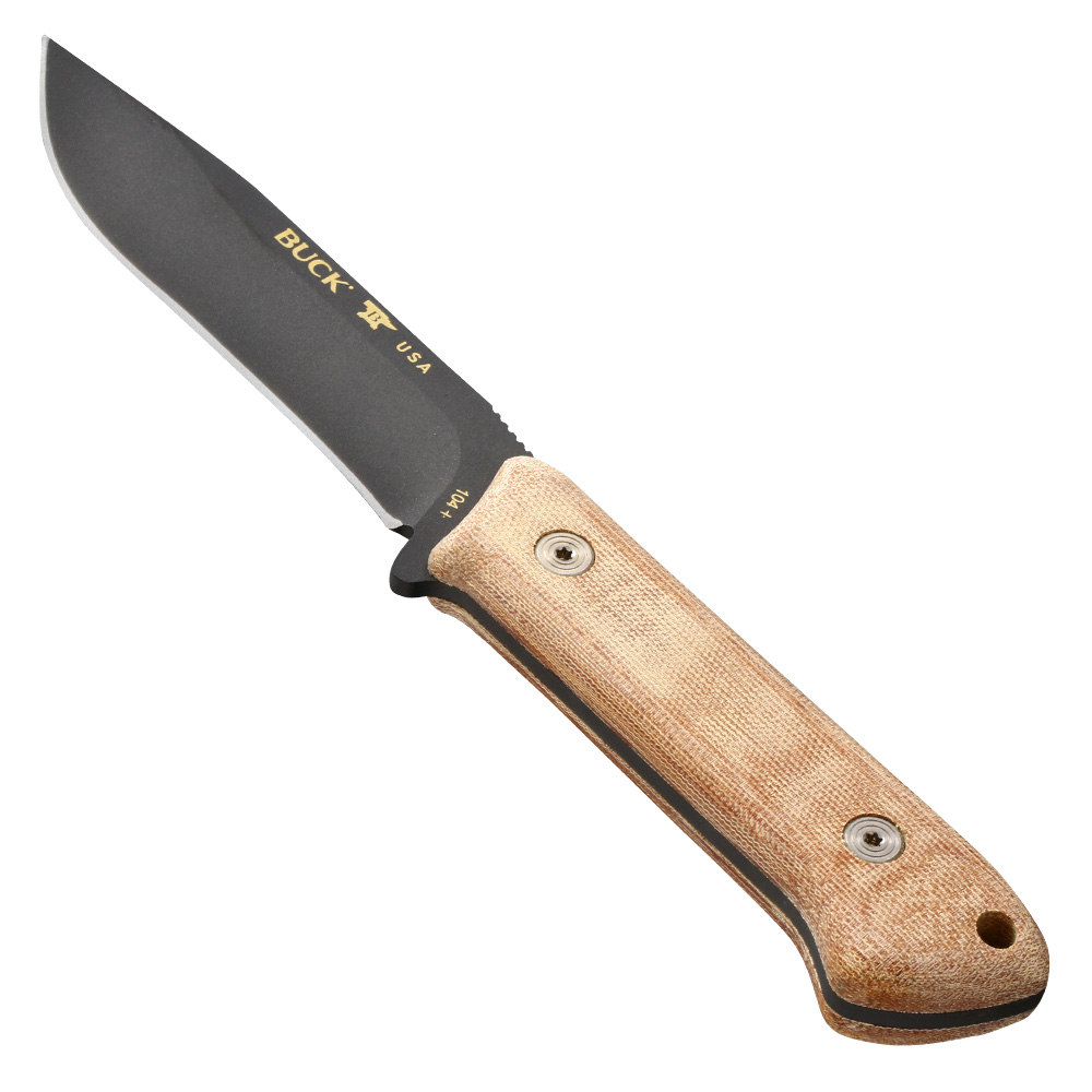 Buck Outdoormesser 104 Compadre Camp Knife inkl. Lederscheide Bild 3