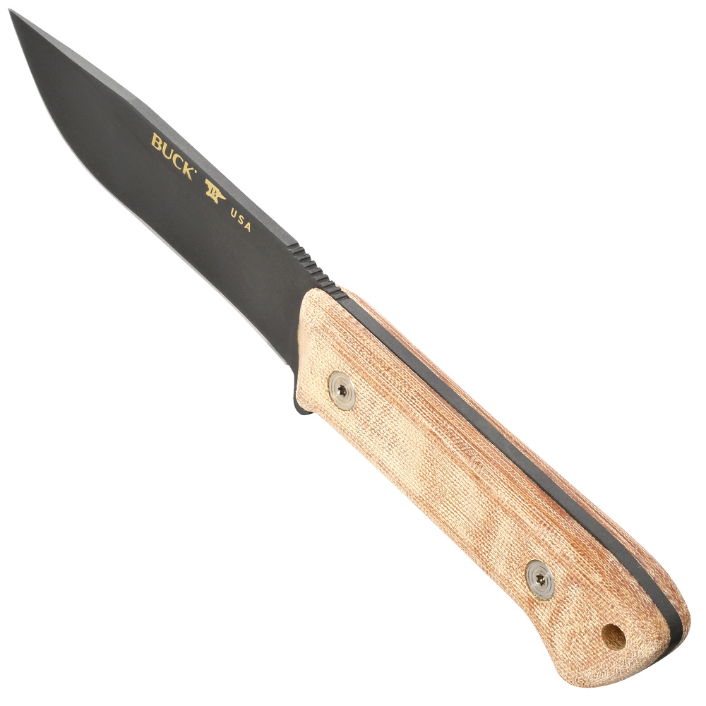 Buck Outdoormesser 104 Compadre Camp Knife inkl. Lederscheide Bild 1