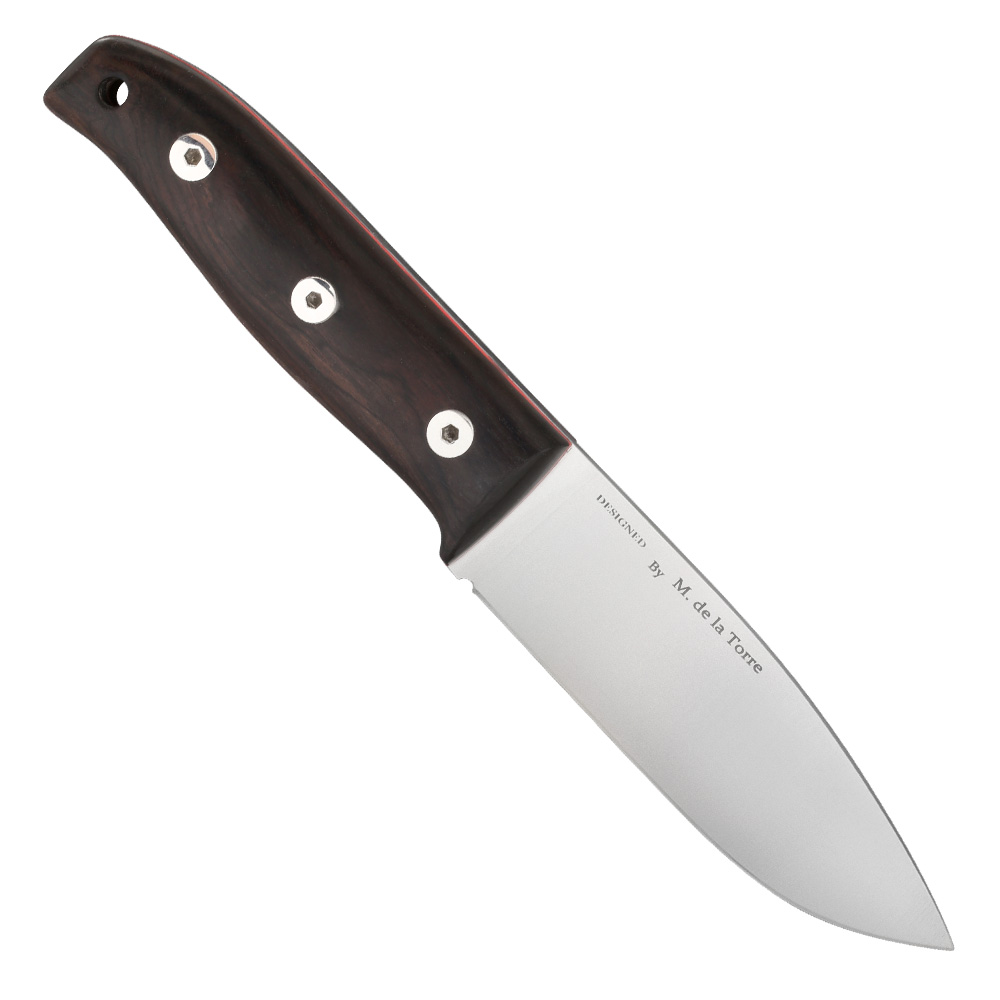 Nieto Outdoormesser Bosque Grenadill inkl. Lederscheide Bild 1