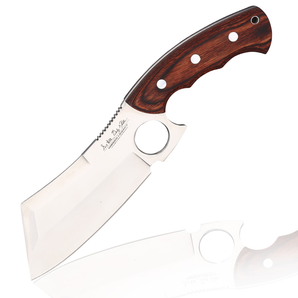 United Cutlery Cleaver Bloodwood Version Gil Hibben inkl. Ledergrtelscheide