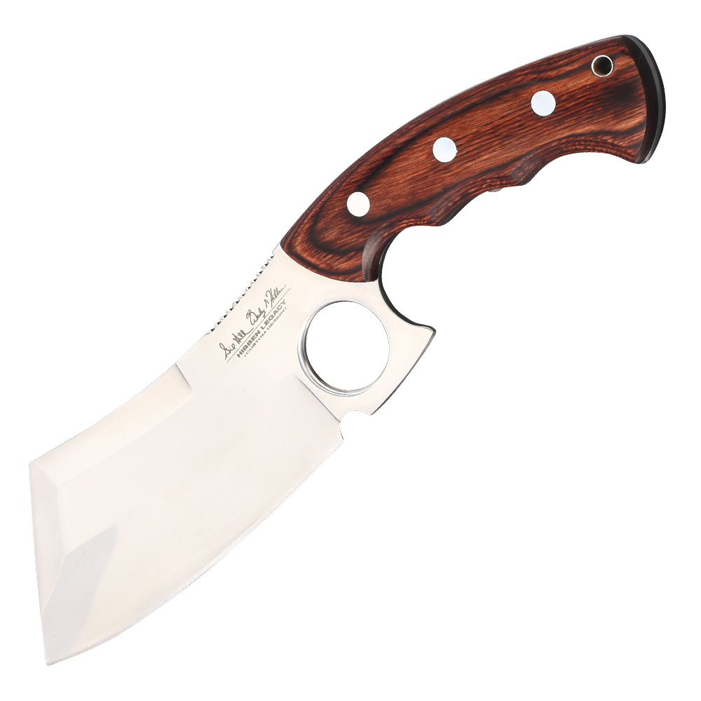 United Cutlery Cleaver Bloodwood Version Gil Hibben inkl. Ledergrtelscheide Bild 3