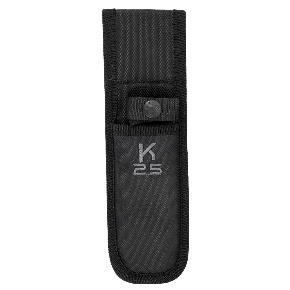 K25 Gürtelmesser titanbeschichtet schwarz inkl. Gürtelscheide Bild 1