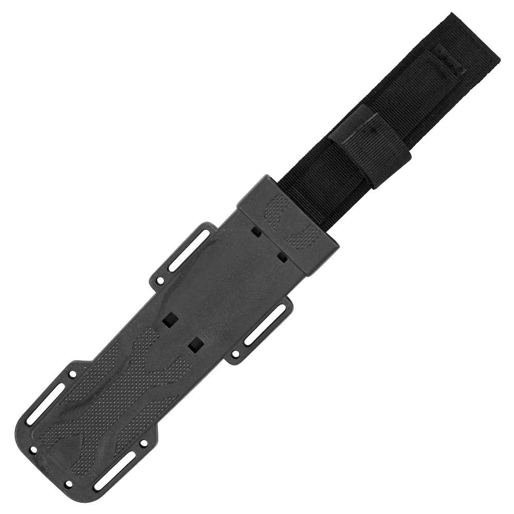 CJH Outdoormesser schwarz inkl. Kunststoffscheide Bild 6