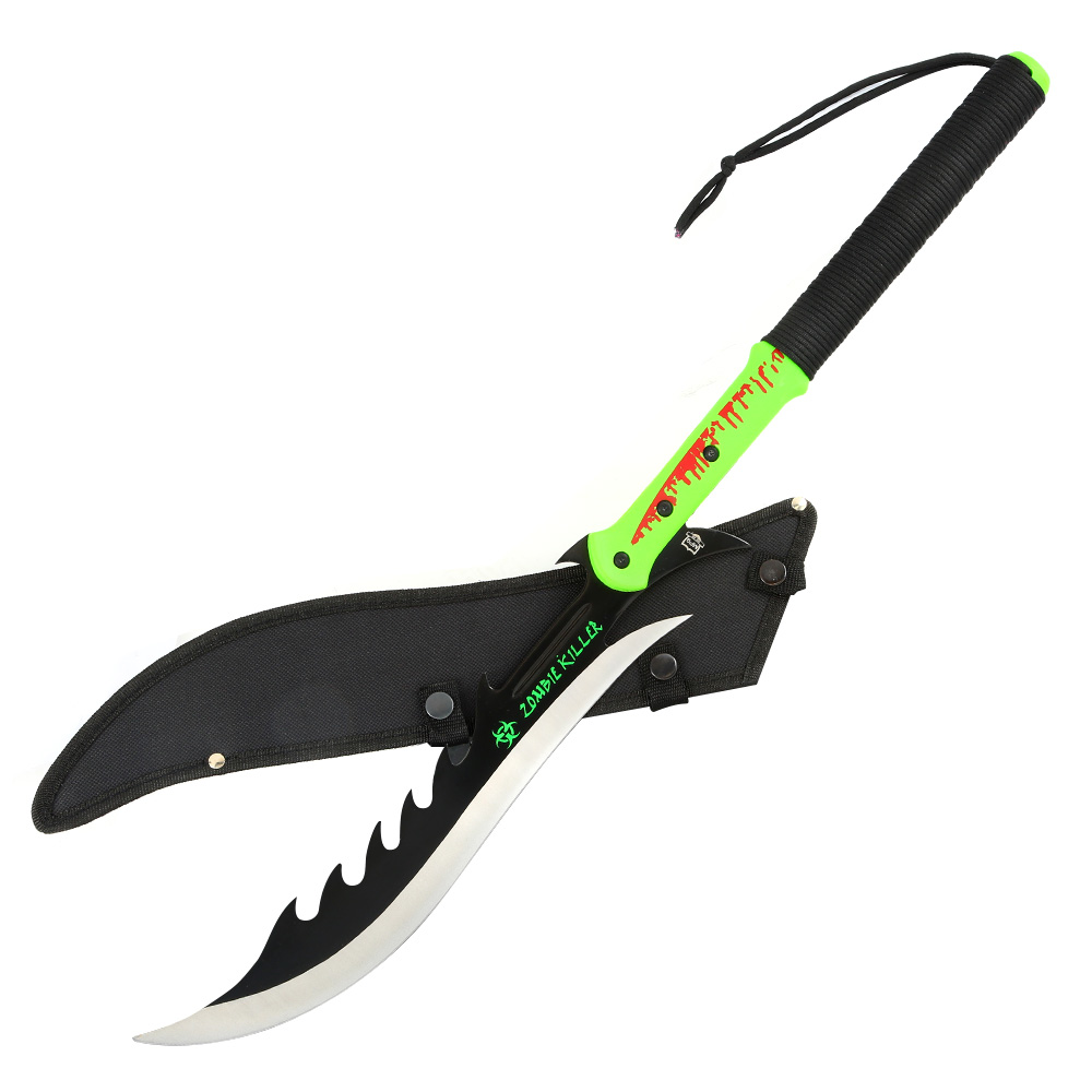 MP9 Zombie Hunting Knife Machete inkl. Nylonscheide Bild 2