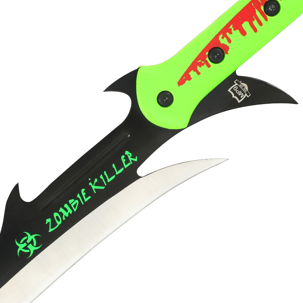 MP9 Zombie Hunting Knife Machete inkl. Nylonscheide Bild 3