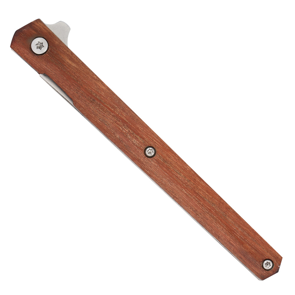 Haller Einhandmesser Slim Sandelholz inkl. Lederetui Bild 4