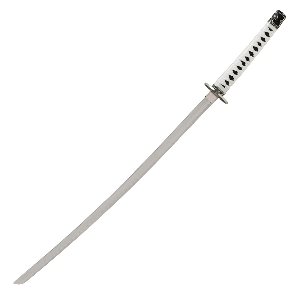 Haller Katana Dekoschwert wei mit zwei Beimessern