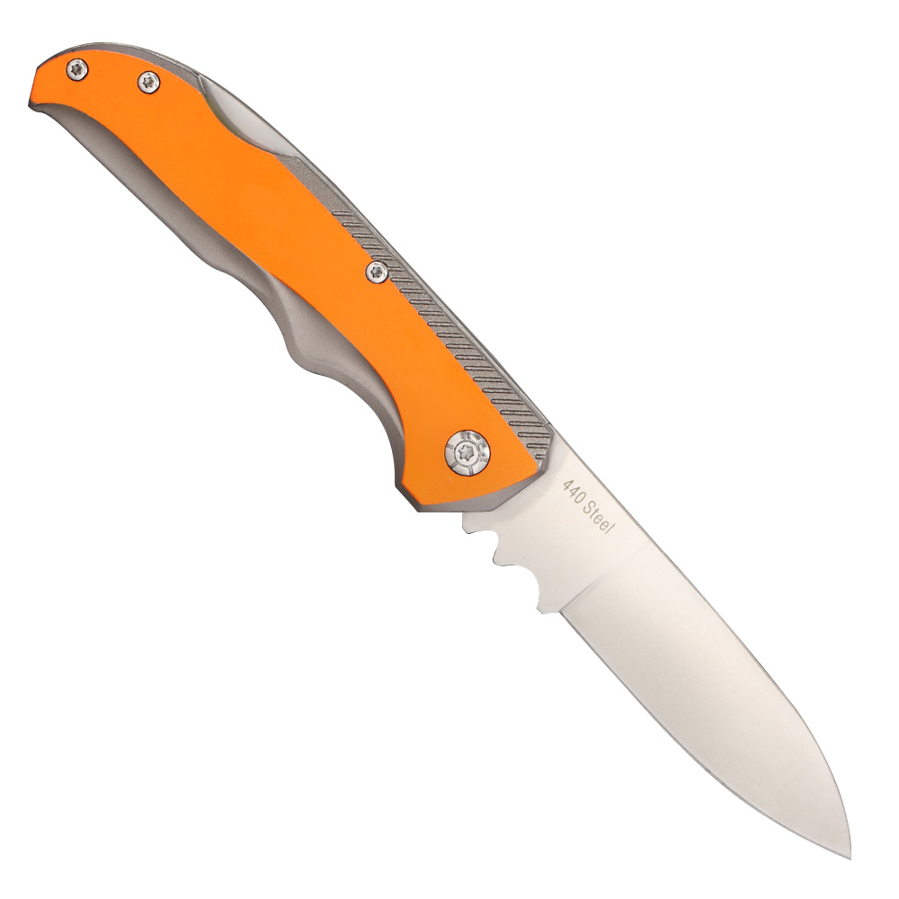 Black Ice O-Sail Taschenmesser orange in Blechdose Bild 1