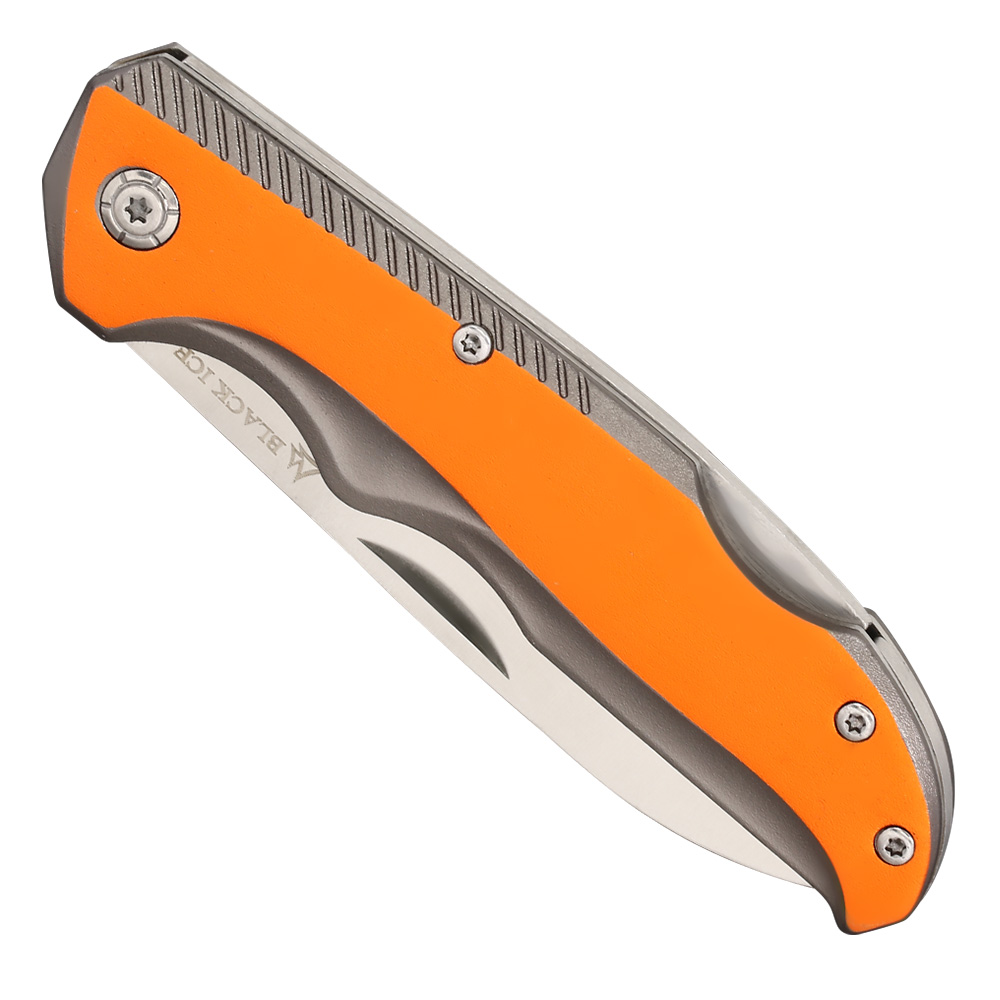 Black Ice O-Sail Taschenmesser orange in Blechdose Bild 5