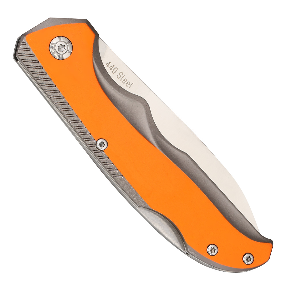 Black Ice O-Sail Taschenmesser orange in Blechdose Bild 6