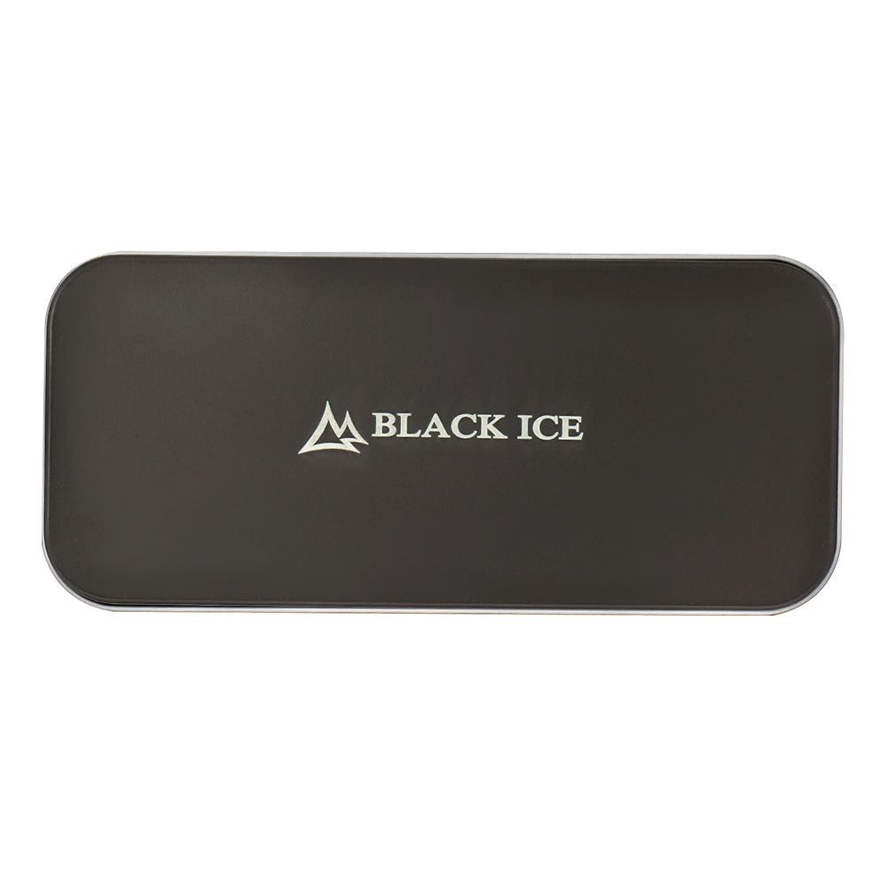 Black Ice O-Sail Taschenmesser orange in Blechdose Bild 7