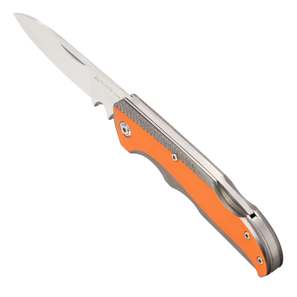 Black Ice O-Sail Taschenmesser orange in Blechdose Bild 8