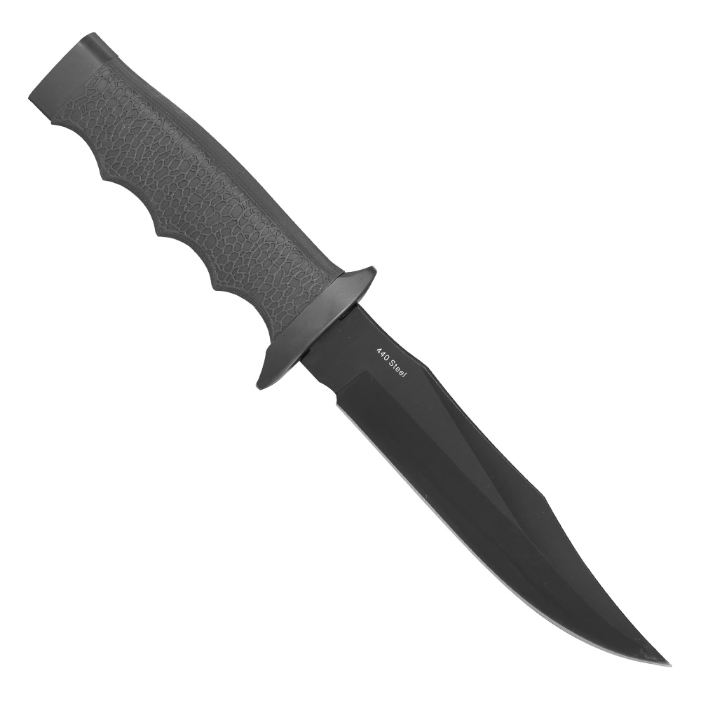 Black Ice Outdoormesser Outlaw schwarz inkl. Nylonscheide Bild 1