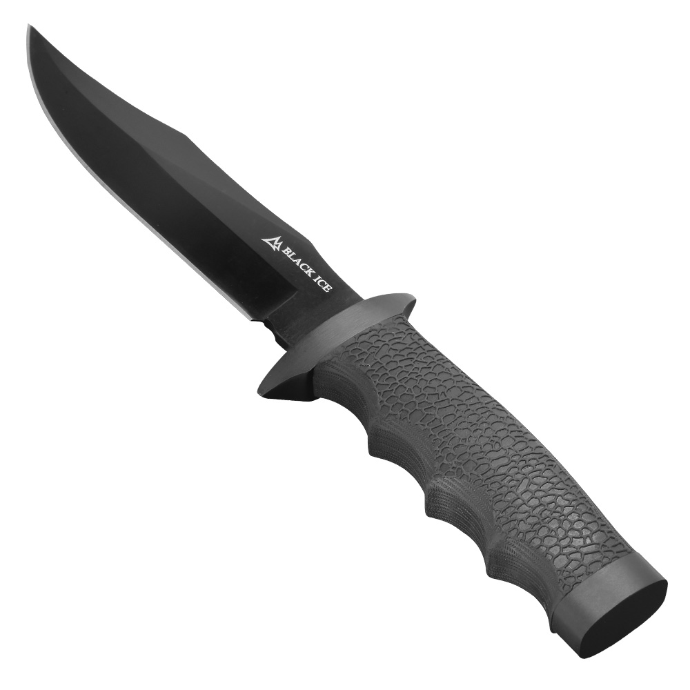 Black Ice Outdoormesser Outlaw schwarz inkl. Nylonscheide Bild 1