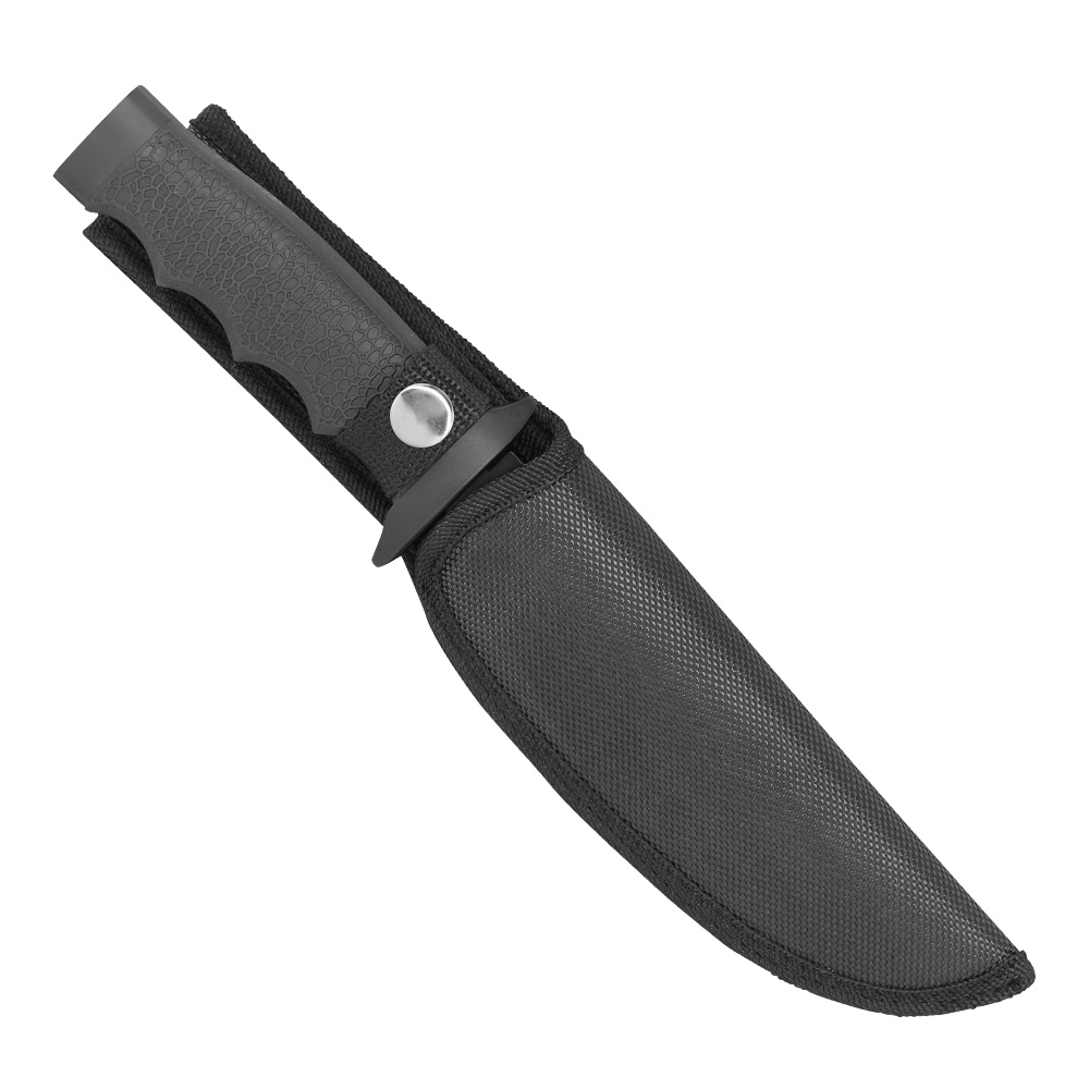 Black Ice Outdoormesser Outlaw schwarz inkl. Nylonscheide Bild 1