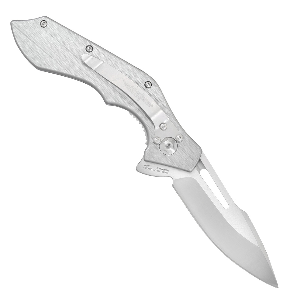 United Cutlery Einhandmesser Gil Hibben`s Hurricane G10 silber/schwarz Bild 1
