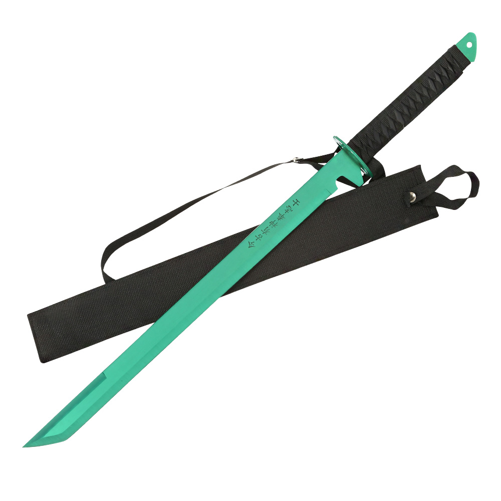 Ninja Schwert Technicolor 70 cm inkl. Scheide  grün Bild 2
