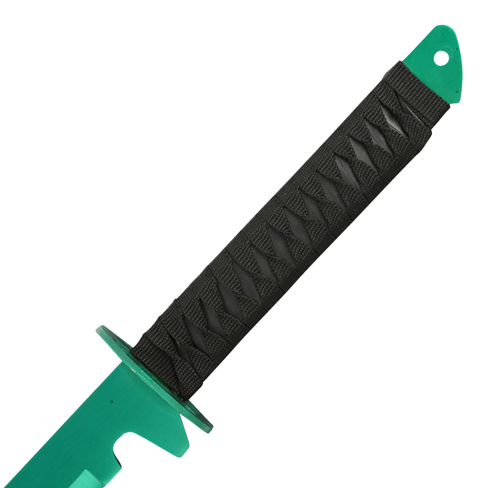 Ninja Schwert Technicolor 70 cm inkl. Scheide  grün Bild 6