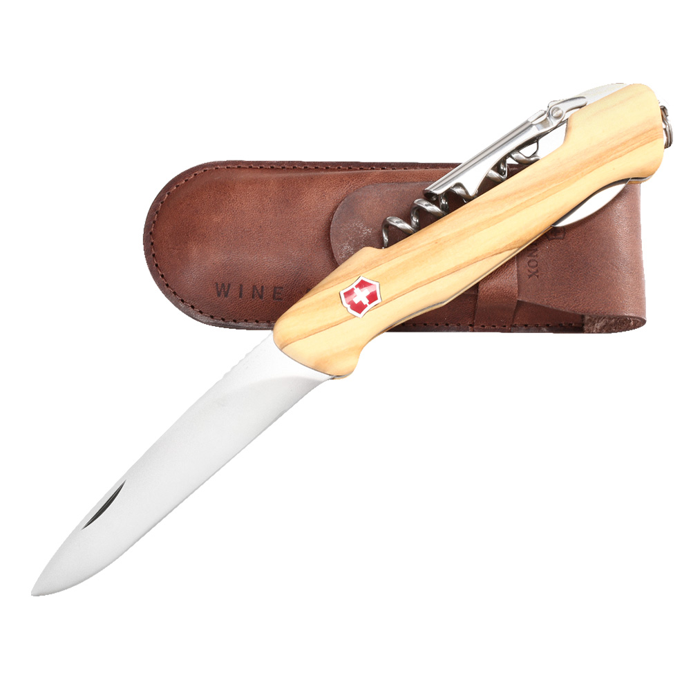 Victorinox Taschenmesser Wein Master Olivenbaumholz silber/braun Bild 1