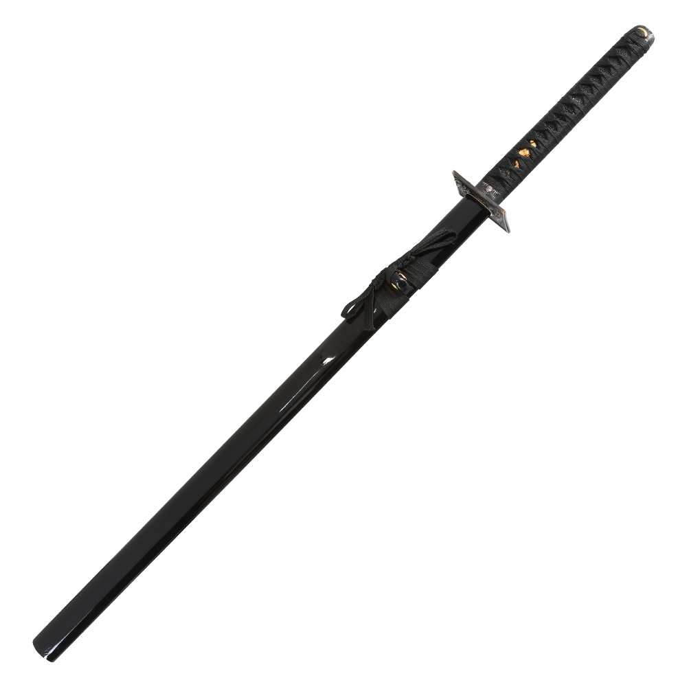 Onikiri Sammlerkatana Drache inkl. Holzscheide, Echtheitszertifikat schwarz Bild 3